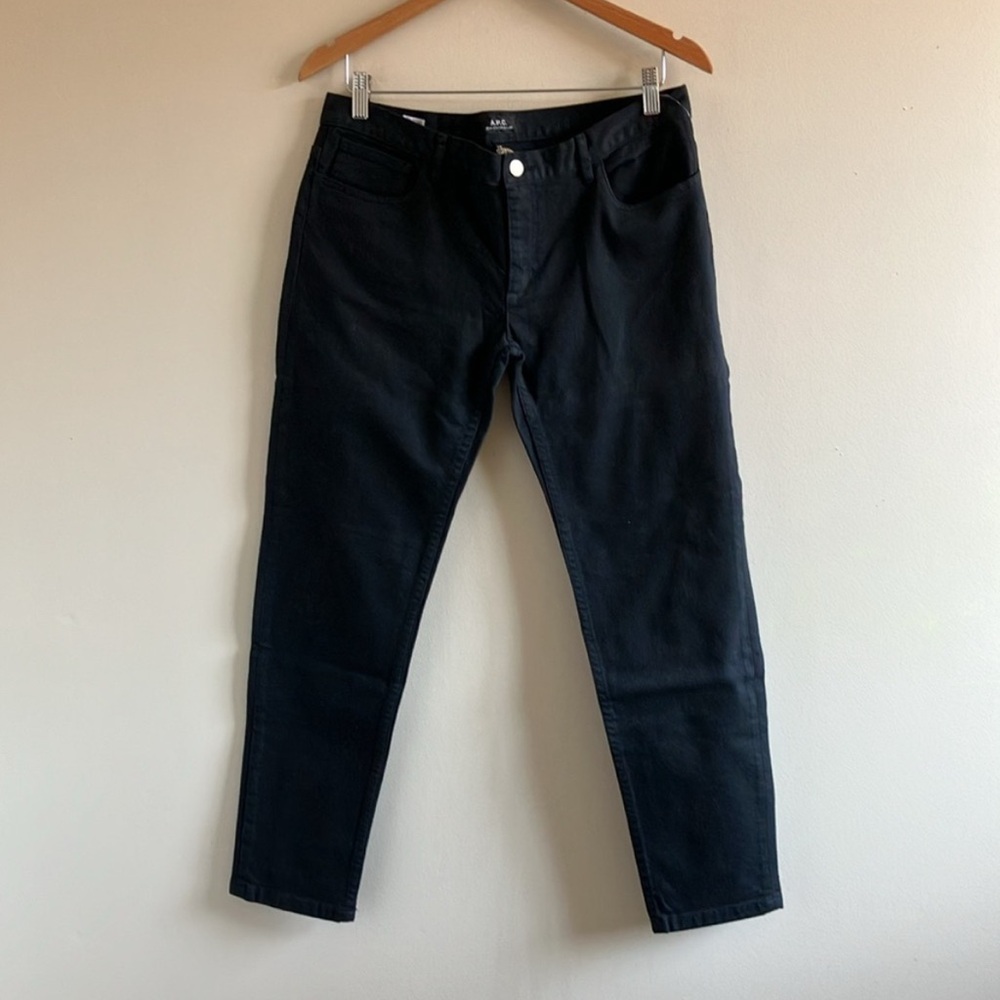 A.P.C. Jean Etroit Court black jeans size 32